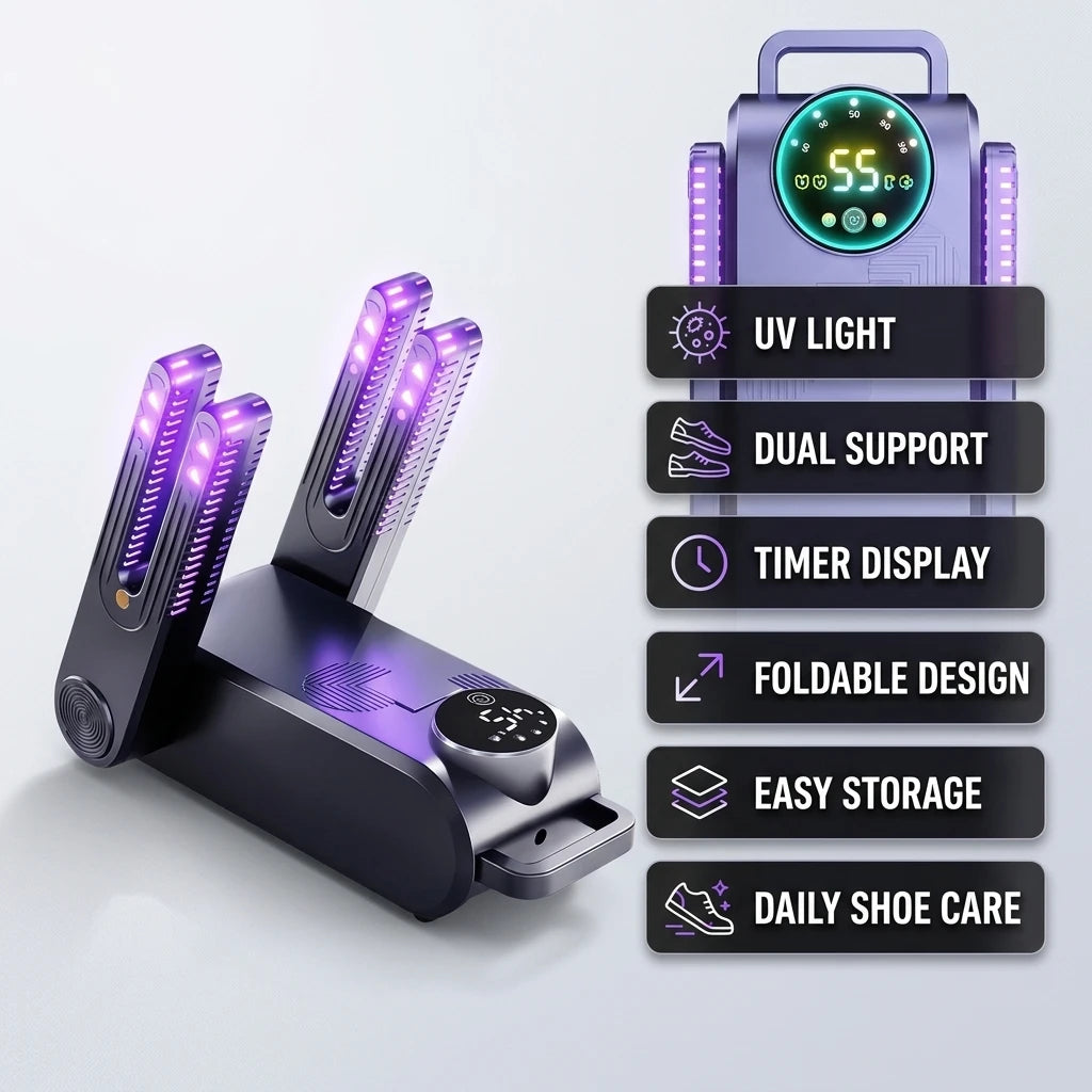 ProBootLab™ Pro — L'Asciugatore & Sterilizzatore UV Definitivo per Scarpini da Calcio