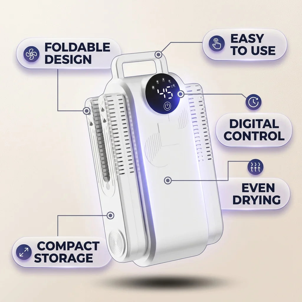ProBootLab™ Pro — L'Asciugatore & Sterilizzatore UV Definitivo per Scarpini da Calcio